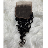 HD NATURAL CURLY LACE CLOSURE